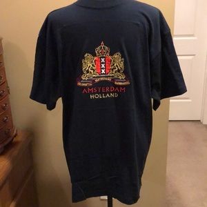 Amsterdam/Holland Embroidered T-shirt